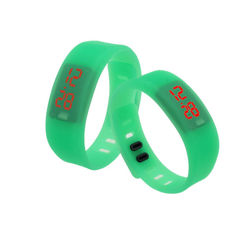 Fashion red light LED bracelet silicone wrist - Bottega Happy Products