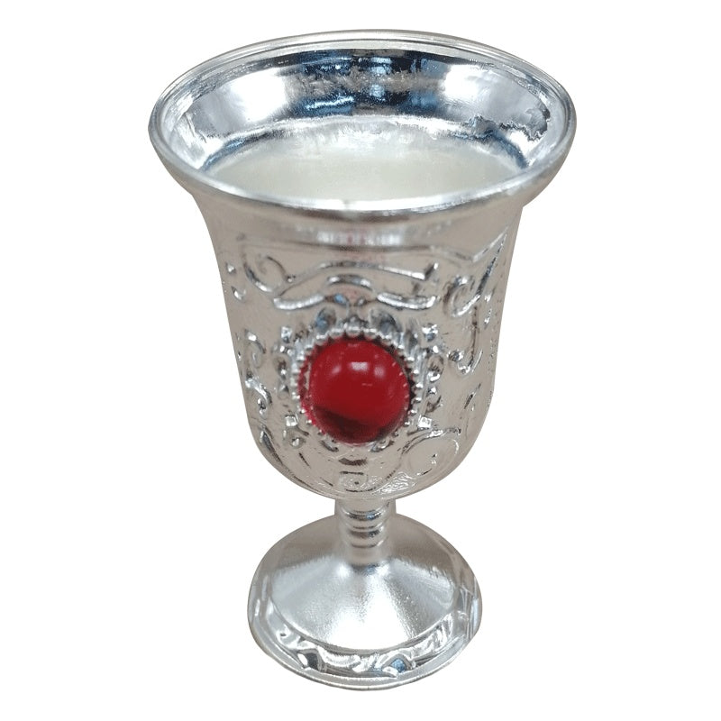 Silver-Plated Wine Glass Craft Gift Silver Wine Creative Silver Wine Glass - Bottega Happy Products