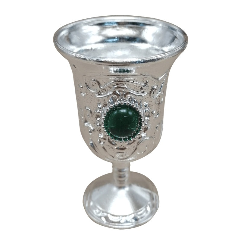 Silver-Plated Wine Glass Craft Gift Silver Wine Creative Silver Wine Glass - Bottega Happy Products