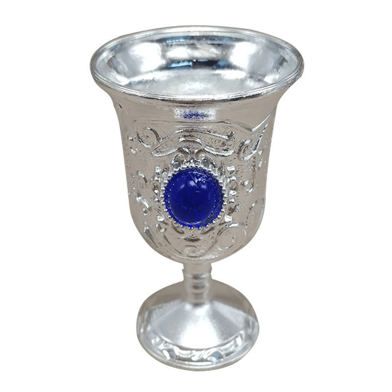 Silver-Plated Wine Glass Craft Gift Silver Wine Creative Silver Wine Glass - Bottega Happy Products