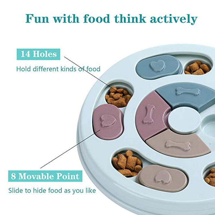 Manufacturers Stock Household Pets Dog Puzzle Feeding Bowls Dog Puzzles Feeding Bowls - Bottega Happy Products