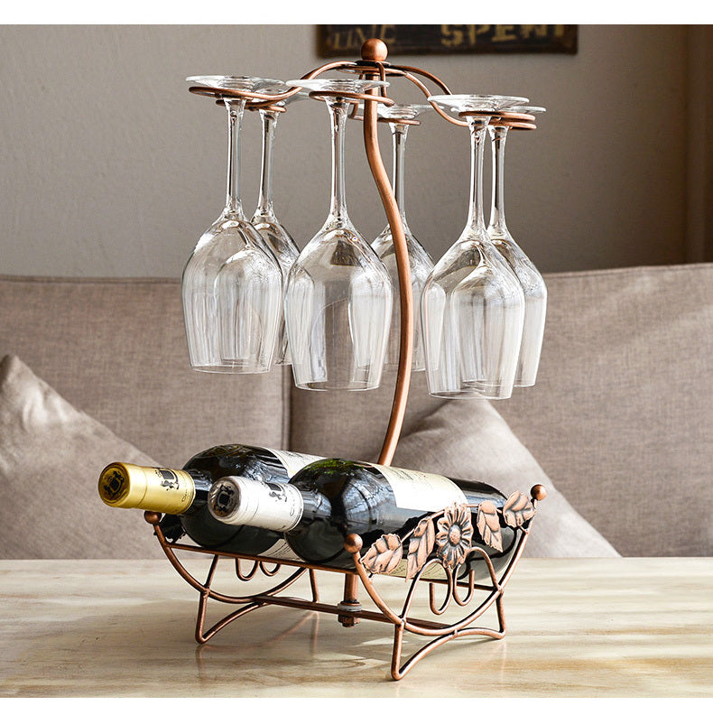 European wine rack decoration creative wine bottle - Bottega Happy Products