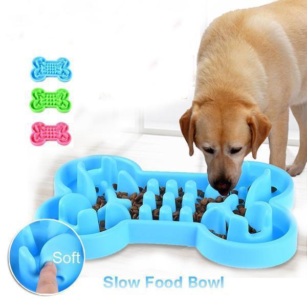 Pet Dog Slow Food Feeder Anti Choke Travel Bowl - Bottega Happy Products