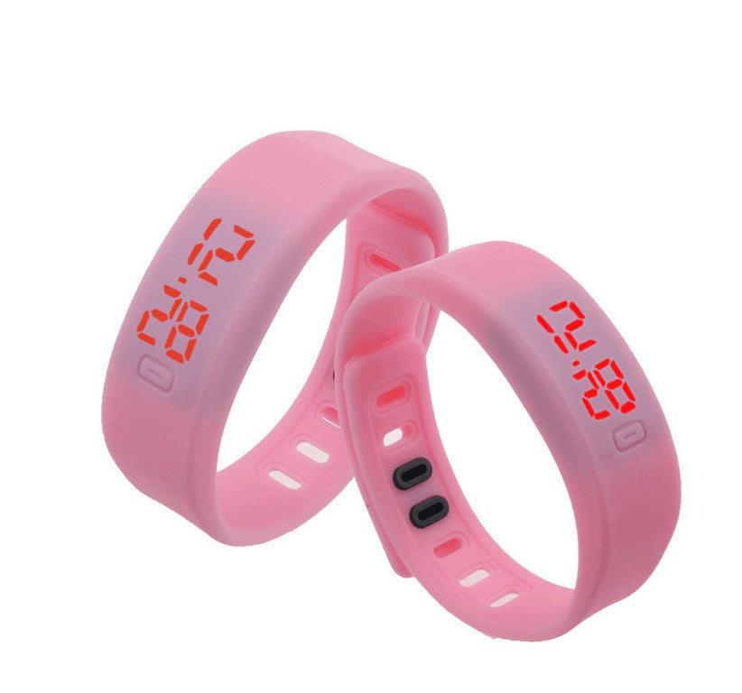 Fashion red light LED bracelet silicone wrist - Bottega Happy Products