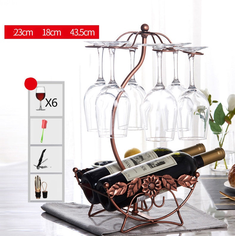 European wine rack decoration creative wine bottle - Bottega Happy Products