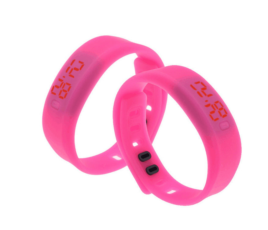 Fashion red light LED bracelet silicone wrist - Bottega Happy Products