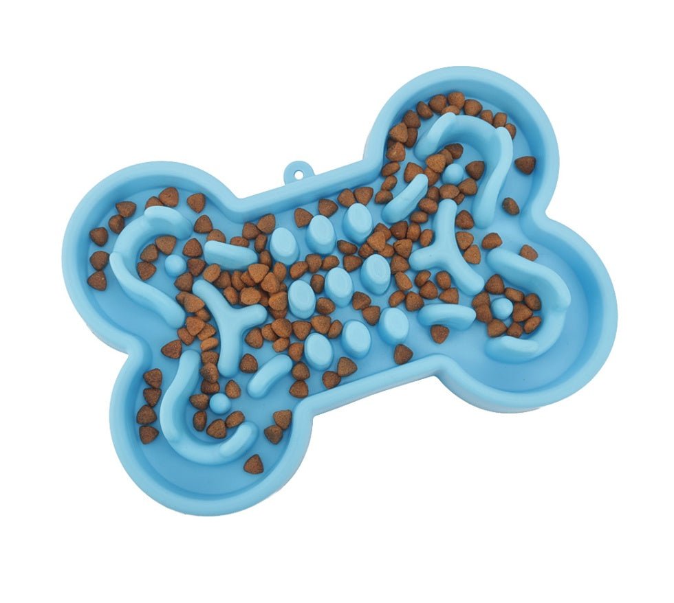 Pet Dog Slow Food Feeder Anti Choke Travel Bowl - Bottega Happy Products
