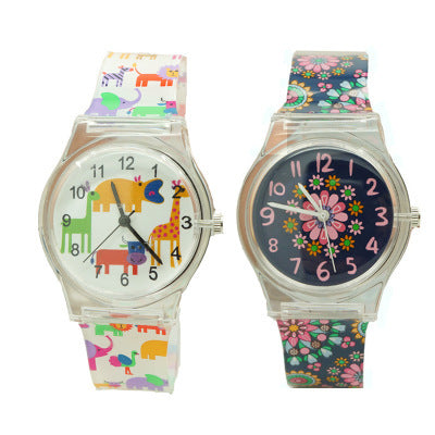 Floral quartz watch - Bottega Happy Products