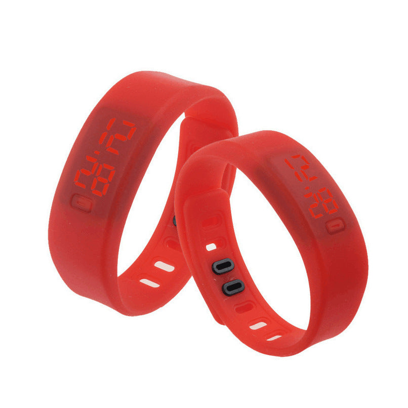 Fashion red light LED bracelet silicone wrist - Bottega Happy Products