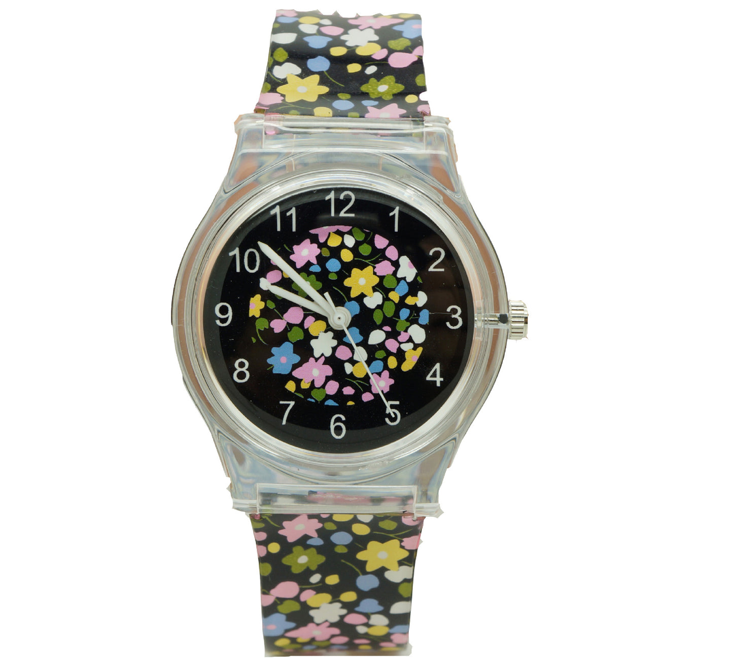 Floral quartz watch - Bottega Happy Products