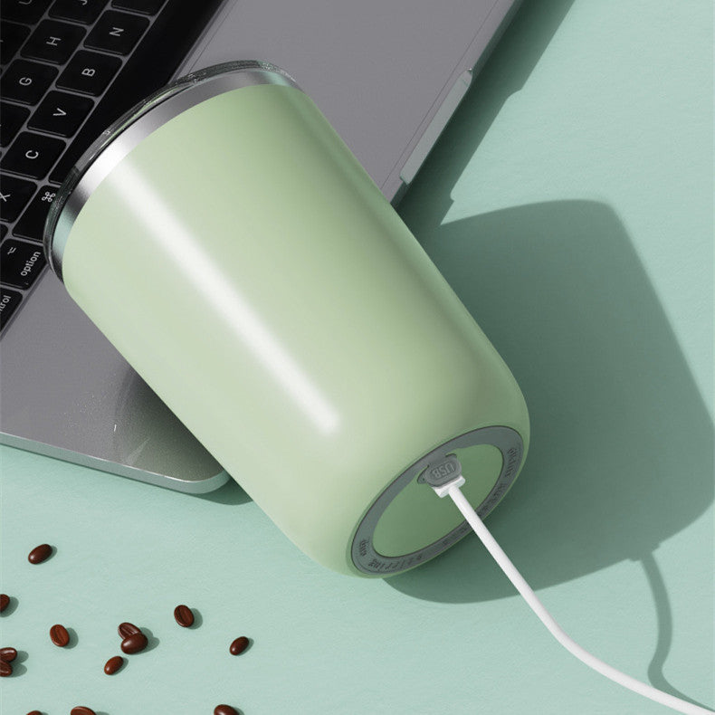 350ml Automatic Self Stirring Mug Coffee Milk Juice Mixing Cup Electric Stainless Steel Lazy Rotating Mug Magnetic Stirring Cup Kitchen Gadgets - Bottega Happy Products