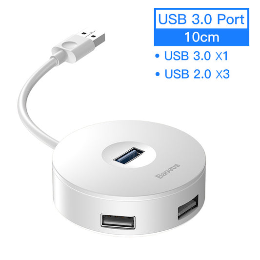 hub notebook usb adapter hub round box - Bottega Happy Products