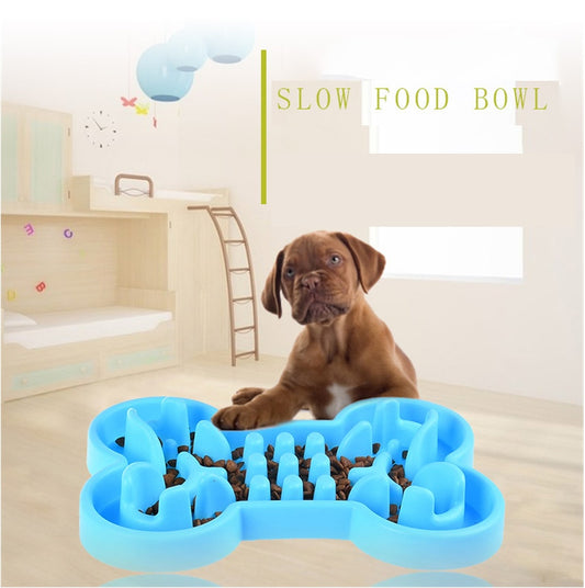 Pet Dog Slow Food Feeder Anti Choke Travel Bowl - Bottega Happy Products